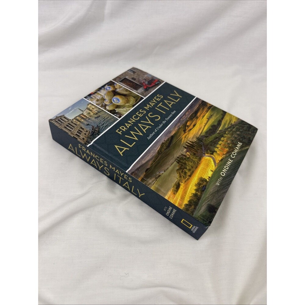 Hardcover travel guide Always Italy by Frances Mayes & co-author Ondine Cohane